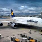 Letoun aerolinky Lufthansa