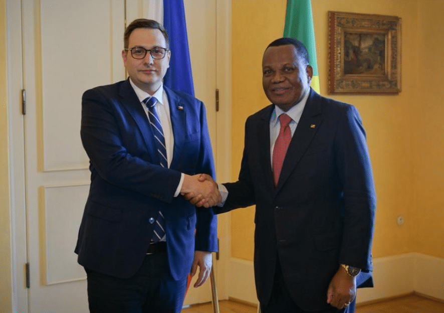 Ministr Jan Lipavský a ministr zahraničí Republiky Kongo Jean-Pal Gakosso